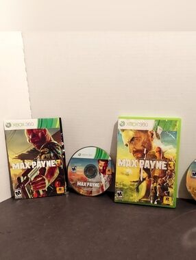 Max Payne 3 Microsoft Xbox 360, 2012 CIB Max Payne 3 Xbox 360 Complete W Manual